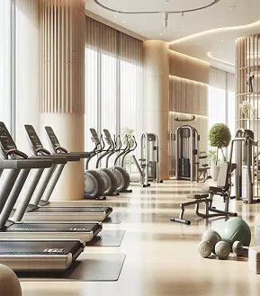 BPTP GAIA Residences Amenities - 11,000 sqft of Gymnasiums